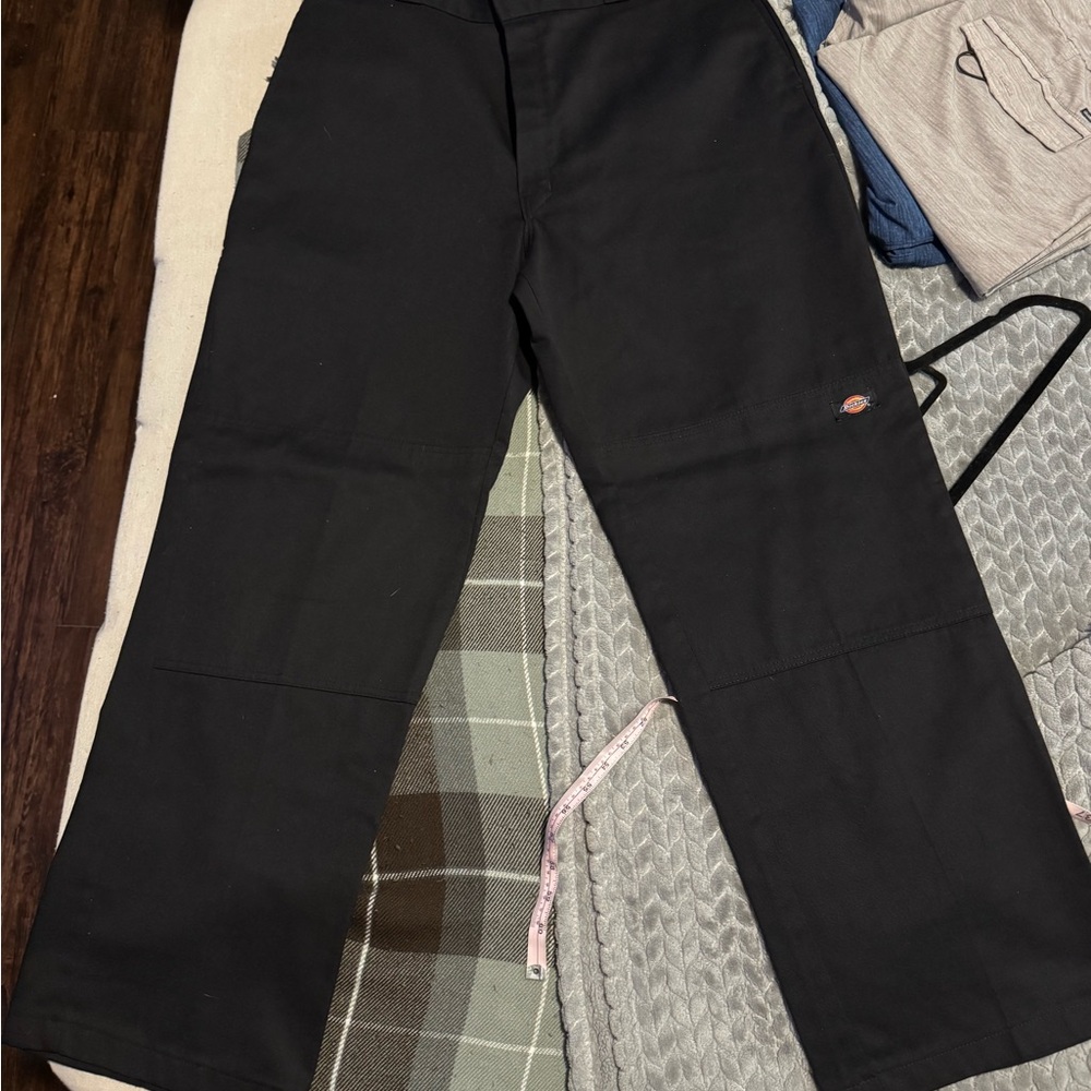 Dickies Men’s Black Straight-Leg Work Chinos